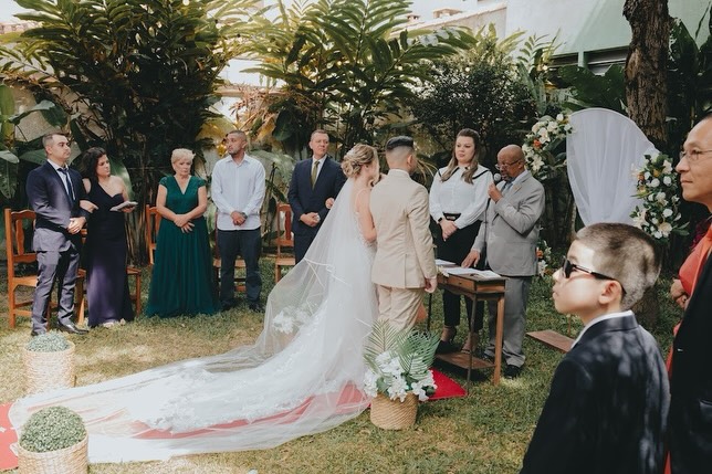 Detalhes da decoração de casamento